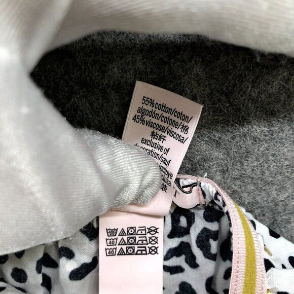 Victoria's Secret Lounge Pajama Shorts Womens Small S Leopard Print Lace Summer - Picture 8 of 8